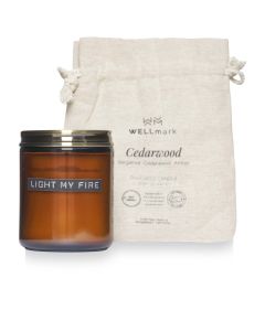 Wellmark średnia świeca o zapachu drewna cedrowego pf GPF/126320