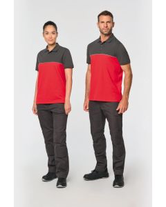 Ekologiczna Dwukolorowa Koszulka Polo Unisex z Krótkim Rękawem kariban TKA/WK210