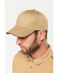 Czapka 6-panelowa z certyfikatem Oekotex z Sandwich Peak (KP145) kariban GKA/WKP145
