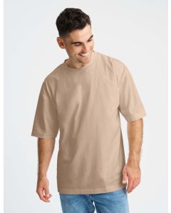 Bawełniany T-Shirt Oversize Tiger neutral TNE/T60011