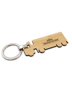 Bambusowy Brelok do Kluczy ''Ciężarówka'' Tuva vg GVG/V1409