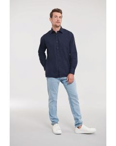 Koszula Poly-Cotton Easy Care z Długim Rękawem russell TRU/934M