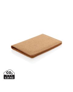 Korkowe etui na karty kredytowe i paszport, ochrona RFID xd GXD/P820-459