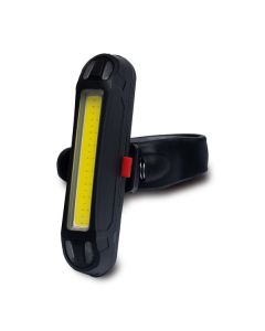 Lampka rowerowa Utrecht,  ładowana przez  USB, czarny  rd GRD/R17850