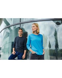 Koszulka Men's BIO Stretch-Longsleeve Work - SOLID james & nicholson TJN/JN1804