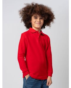 Koszulka Polo Evolution Kids z Długim Rękawkiem black spider TBS/BSK210