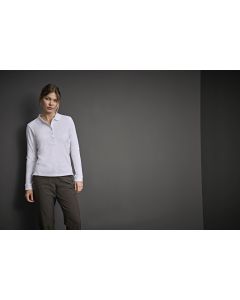 Damska Koszulka Polo Luxury Stretch z Długim Rękawem tee jays TTJ/146