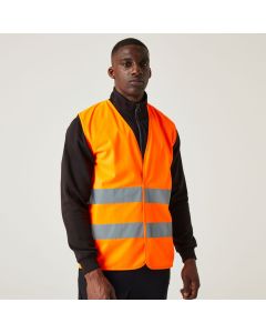 Dwupasmowa Kamizelka Odblaskowa Pro Hi-Vis regatta TRA/TRS255