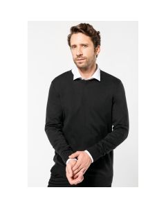 Męski Sweter Supima z Okrągłym Dekoltem kariban TKA/PK900