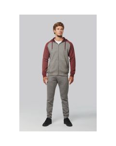 Zapinana, Dwukolorowa Kurtka Unisex kariban TKA/PA380