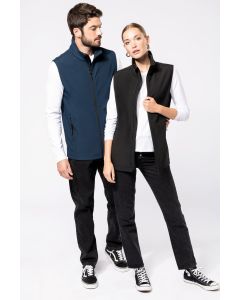 Bezrękawnik Softshellowy Unisex, Dwuwarstwowy Ekologiczne Kariban TKA/K426