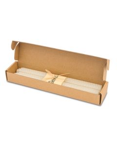 Zestaw 2 długich świec z wosku pszczelego Biella rd GRD/R17464