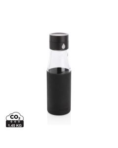 Szklana butelka 650 ml Ukiyo, monitorująca ilość wypitej wody xd GXD/P436-721