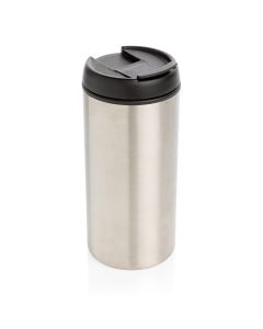 Kubek podróżny 300 ml Metro ze stali nierdzewnej z recyklingu xd GXD/P435-042
