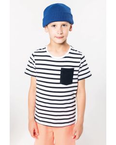 Dziecięcy T-shirt Striped Sailor kariban TKA/K379