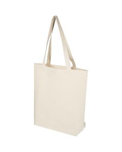 Orissa 180 g/m2 organic wide bottom tote bag 11L pf GPF/130060