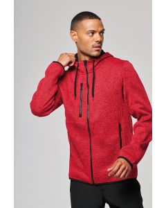 Rozpinana Bluza Dresowa Heather z Kapturem kariban TKA/PA365