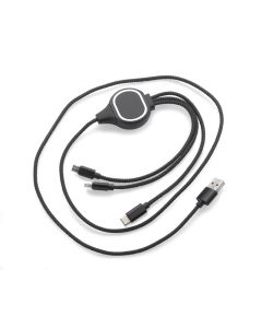 Kabel USB 3 w 1 LUX as GAS/09119
