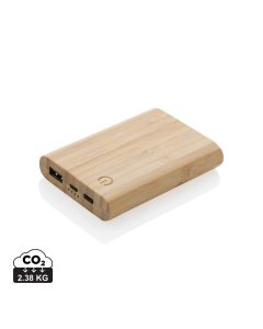 Bambusowy power bank 5000 mAh xd GXD/P322-259