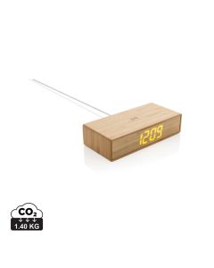 Ładowarka bezprzewodowa 5W, zegar cyfrowy xd GXD/P308-239