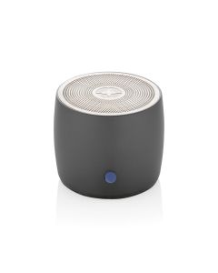 Basowy głośnik bezprzewodowy 3W Swiss Peak, aluminium z recyklingu xd GXD/P331-002