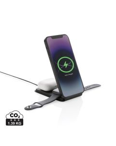 Magnetyczna ładowarka bezprzewodowa 3 w 1 15W Swiss Peak xd GXD/P308-541