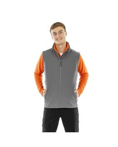 Bezrękawnik Softshell Męski 2 Warstwy z Recyklingu result TRE/R902M