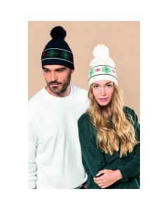 Czapka Zimowa z Motywem Świątecznym kariban GKA/KP558