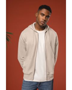 Bluza Męska Rozpinana z Kapturem z Materiału Eco-Friendly kariban TKA/K4030
