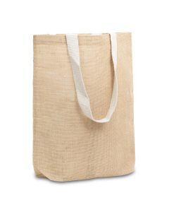 Torba na zakupy z juty Jeco, beżowy  rd GRD/R08497