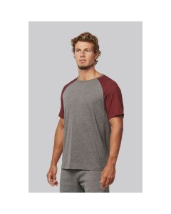 Sportowy T-Shirt z krótkimi rękawami Two-Tone kariban TKA/PA4010