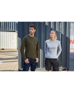 Męski T-shirt z Długim Rękawem james & nicholson TJN/JN1840