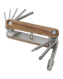 8-Funkcyjne Drewniane Rowerowe Narzędzie Multi-Tool Fixie pf GPF/104509