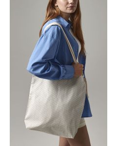 Striped Organic Cotton Tote westford mill GWM/W251