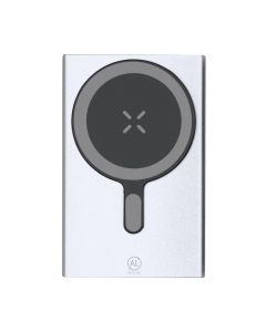 Magnetyczny bezprzewodowy power bank 5000 mAh z aluminium z recyklingu, ładowarka bezprzewodowa 15W vg GVG/VA601