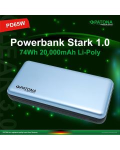 PATONA Premium Powerbank Stark 1.0 PD65W 20000mAh pt GPT/9991