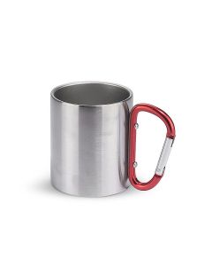 Kubek z karabińczykiem CAMPIC 200 ml as GAS/16400