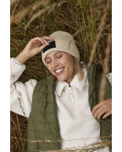Czapka Zimowa z naszywką Fashion beechfield GBE/B442R