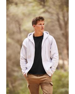 Bluza Premium z Kapturem i Długim Zamkiem Błyskawicznym fruit of the loom TFL/62-034-0