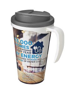 Brite-Americano Grande 350 ml mug with spill-proof lid pf GPF/210420