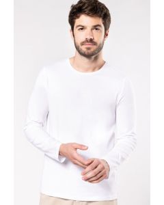 Koszulka z Długimi Rękawami i Zaokrąglonym Dekoltem kariban TKA/K3016