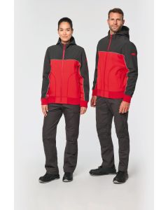 Unisex 3-Warstwowa Dwukolorowa Kurtka Softshell Bionic kariban TKA/WK450