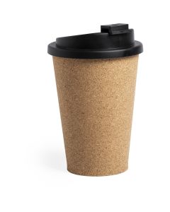 Korkowy kubek podróżny 350 ml z wieczkiem vg GVG/V0884