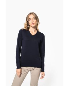 Damski Sweter V-Neck kariban TKA/K966