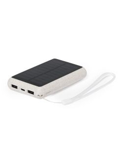 Power bank 5000 mAh ze słomy pszenicznej, ładowarka słoneczna vg GVG/V1353