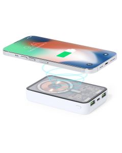 Magnetyczny bezprzewodowy power bank 5000 mAh, ładowarka bezprzewodowa 15W vg GVG/V1335