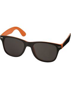 Okulary przeciwsłoneczne Sun Ray – czarne z kolorowymi wstawkami pf GPF/100500