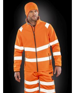 Kurtka Odblaskowa typu Softshell z Recyklingu result TRE/R505X