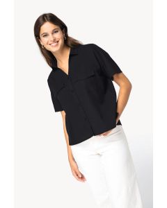 Damska Koszula Oversized Lyocell TENCEL kariban TKA/SP514