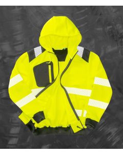 Bluza z Kapturem na Zamek z Materiału z Recyklingu result TRE/R503X